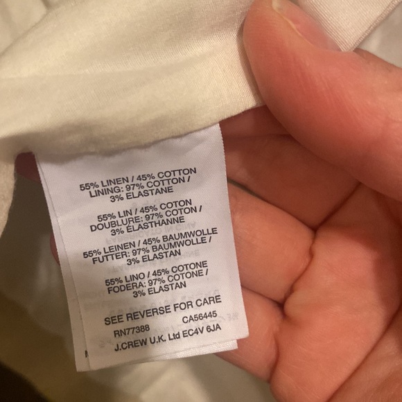 J.Crew Linen Metallic Blazer - Picture 7 of 12